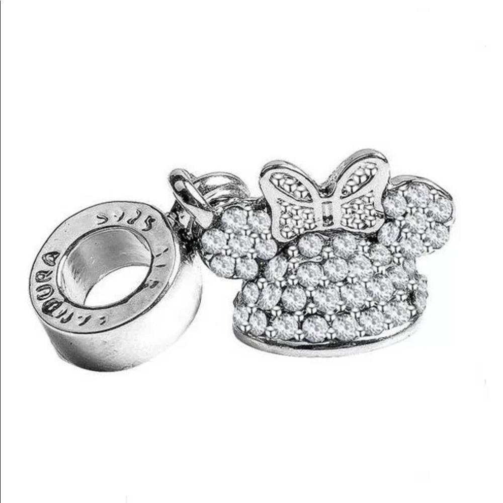 new 925 CZ European Charm Beads Pendant charm